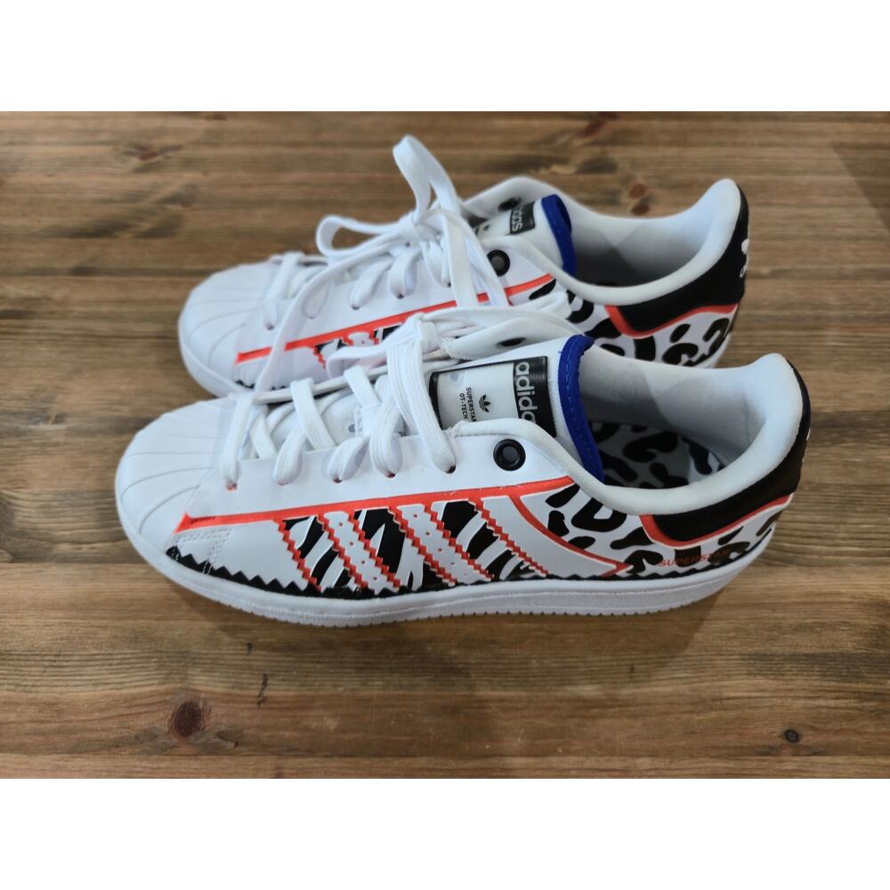 Adidas Superstar OT Tech Rich Mnisi Womens Shoes Size 6.5 Animal Print GW0523 - Picture 2 of 7